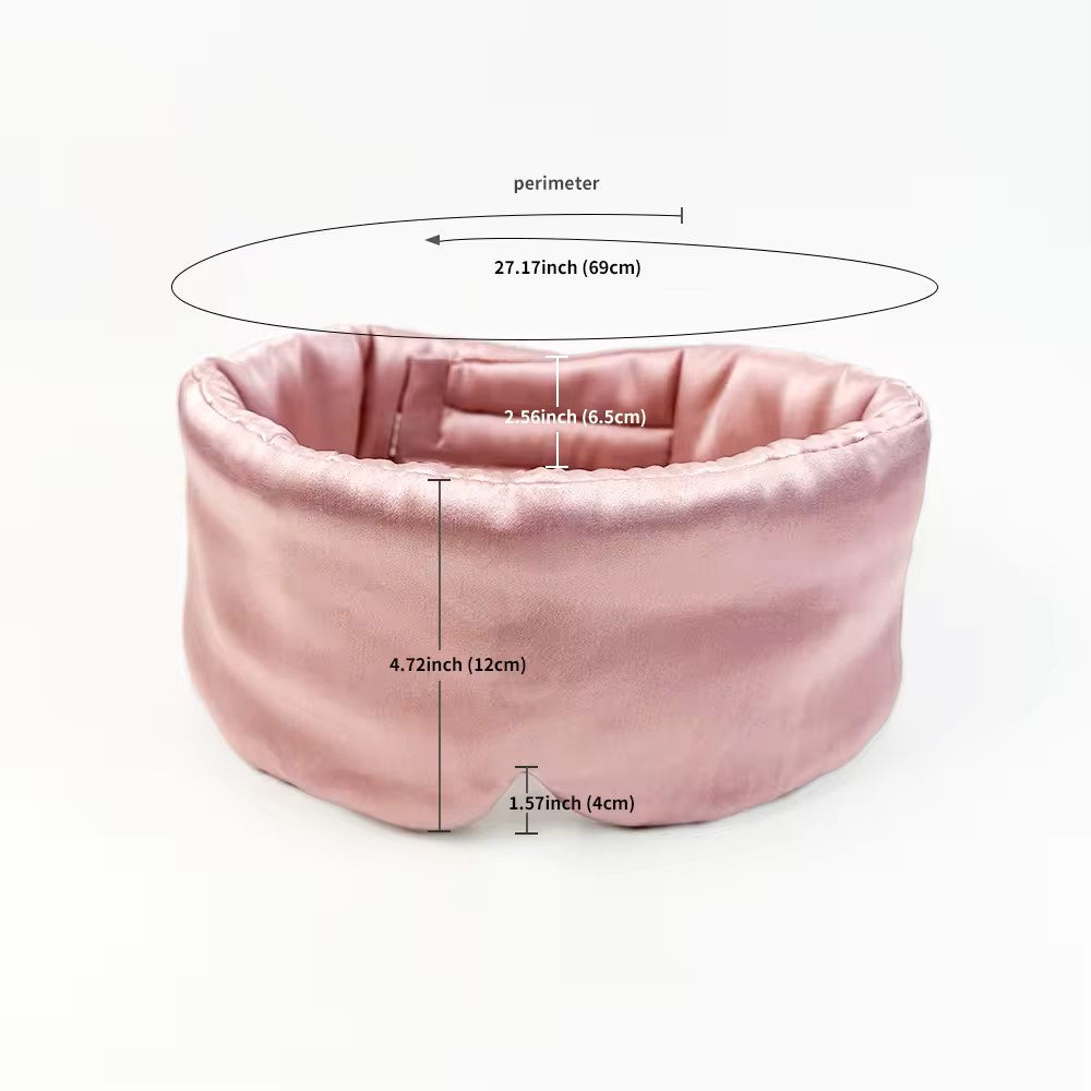 Wrap Around Mulberry Silk Eye Mask