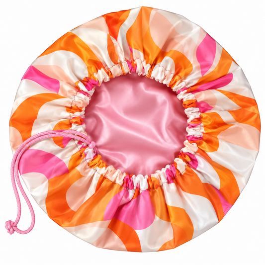 Silk Lined Shower Cap- AVAILABLE MID NOVEMBER