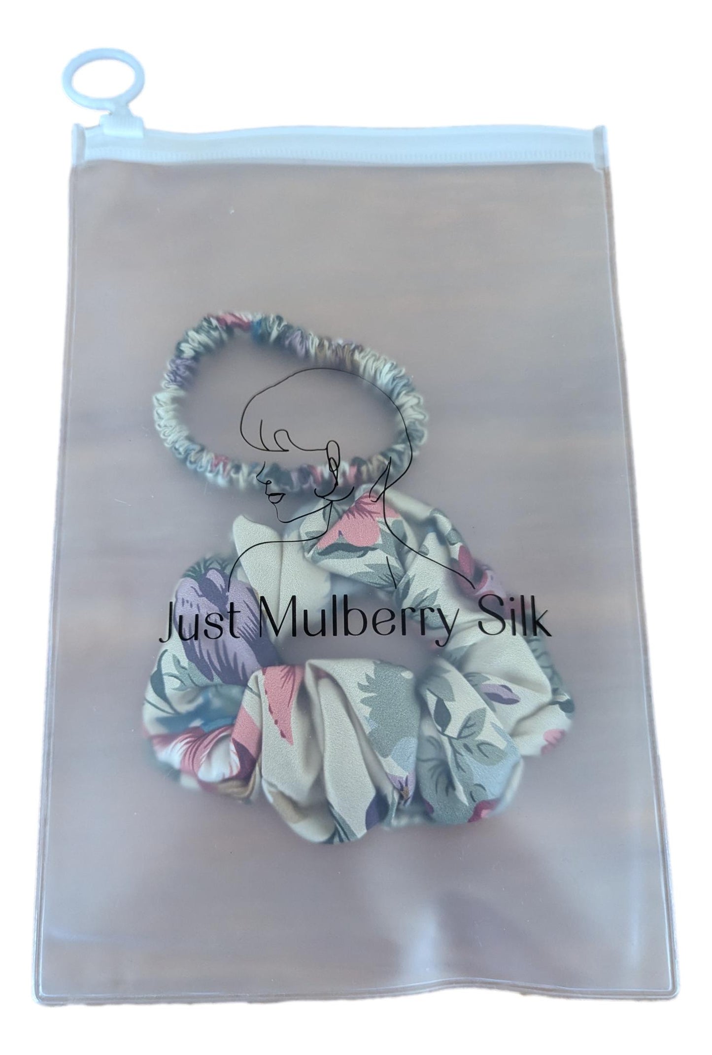 Mulberry Silk Scrunchie Mix- 2 Pack