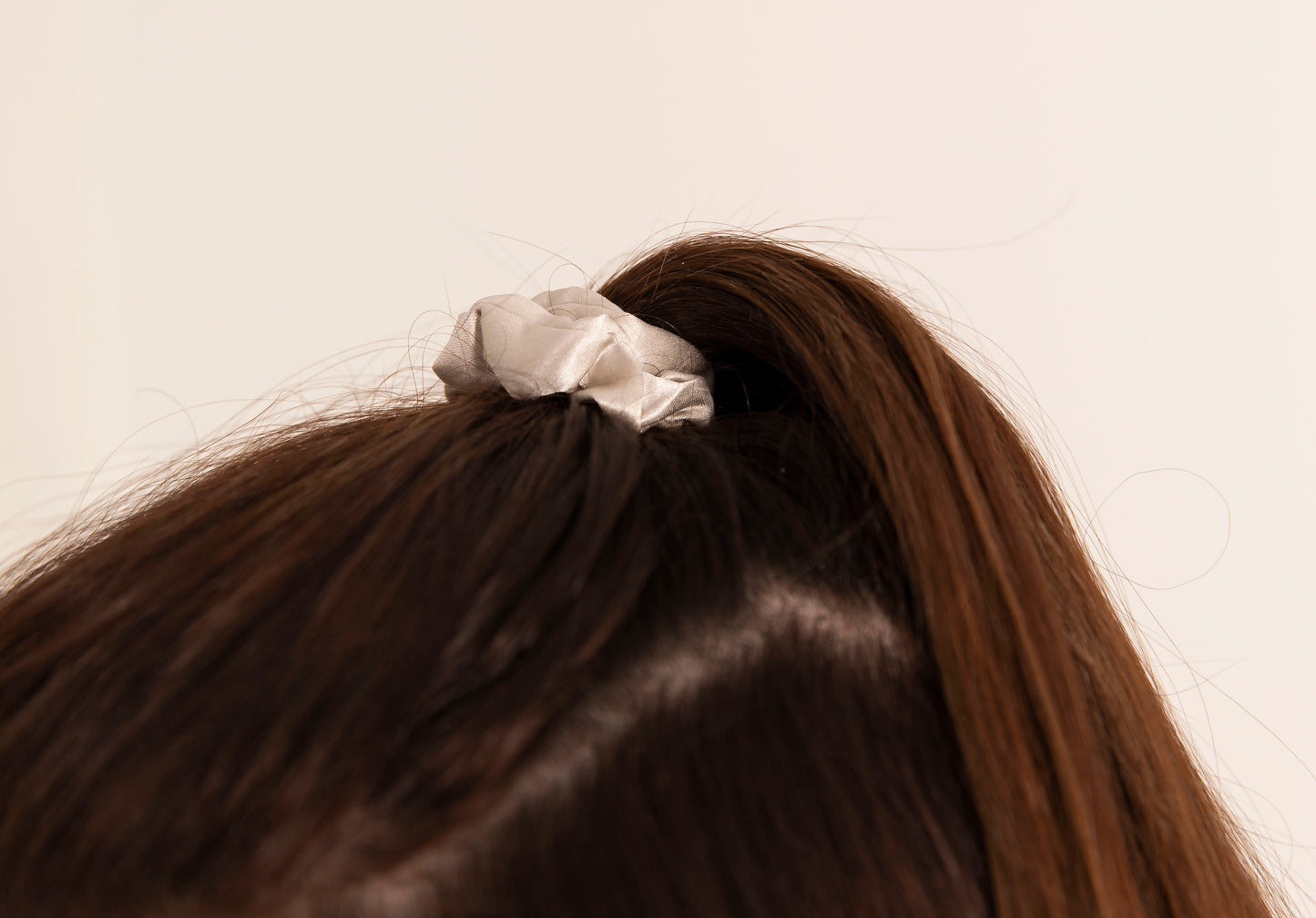 Mulberry Silk Skinny Scrunchies- 2 Pack