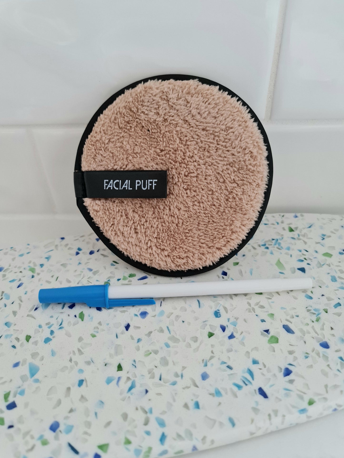 Reusable Makeup Remover Microfibre Puff- 2 Pack