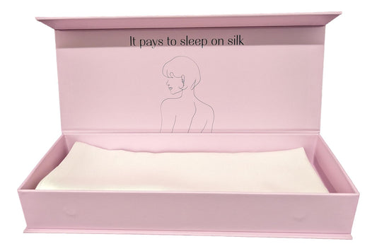 Mulberry Silk Pillowcase 22mm Chalk Single